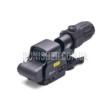 EOTech Holographic Hybrid Sight (HHS) Green, Black, Collimator, 3x, 1 MOA