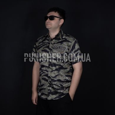 Balak Wear Tiger Stripe Shirt, Tiger Stripe Camo, Small