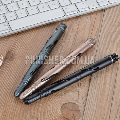 LAIX B7.3 Tactical pen with flashlight, Black, Pen