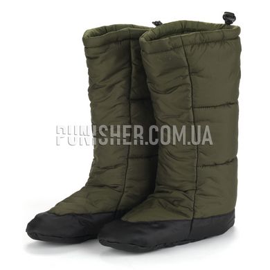 Утепленные ботинки-чехлы для ног Snugpak Insulated Elite Tent Boots, Olive, Large