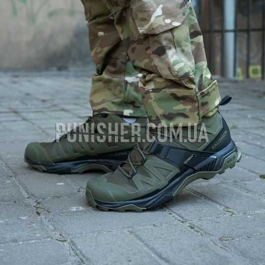 Черевики тактичні Salomon X Ultra Forces MID Olive/Black купити з