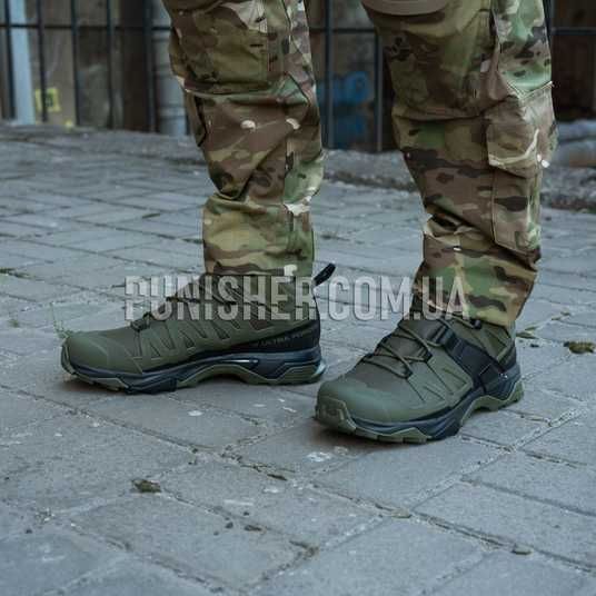 Черевики тактичні Salomon X Ultra Forces MID Olive/Black купити з