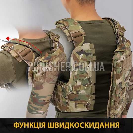 Плитоноска IdoGear CPC Tactical Vest Multicam купити з доставкою