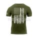 Rothco Distressed US Flag Athletic Fit T-Shirt 2000000129648 photo 1