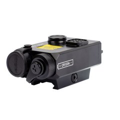ЛЦВ Holosun LS221R Multi-laser Aiming Device, Чорний, ЛЦВ, Інфрачервоний, Червоний, 3A червоний