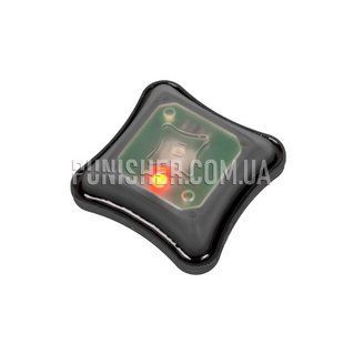 Маячок FMA Helmet Signal Lamp (Flashing), Чорний, Червоний