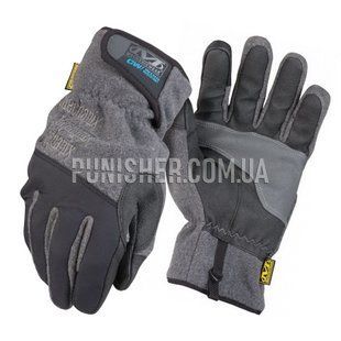 Рукавички зимові Mechanix Wind Resistant, Сірий/Чорний, Medium