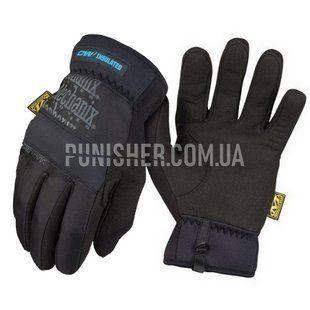 Рукавички Mechanix Fastfit Insulated, Чорний, Small