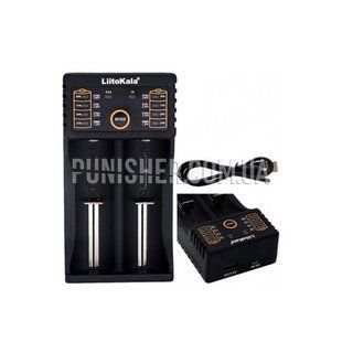 Зарядное устройство LiitoKala Lii-202 для АА, ААА, 18650, 16340 + Power Bank, Черный