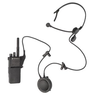 Гарнітура Thales Lightweight MBITR Headset під Motorola DP, Чорний