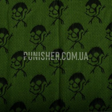 Emerson Skeleton Shemagh Scarf, Olive Drab, Universal