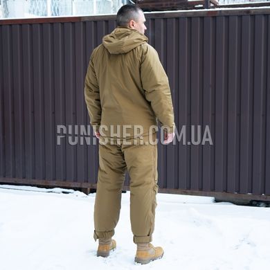 Tennier Ind ECWCS Gen III Level 7 Coyote Brown Winter Tactical Jacket, Coyote Brown, Small Regular