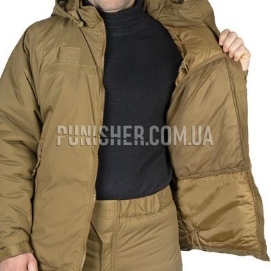 Tennier Ind ECWCS Gen III Level 7 Coyote Brown Winter Tactical Jacket, Coyote Brown, Small Regular