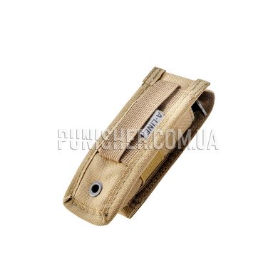 A-line СМ4 Pistol Magazine Pouch, Coyote Brown, 1, Molle, Glock, Beretta, Fort 12, Fort 14, ПМ, For plate carrier, 9mm, Cordura 1000D