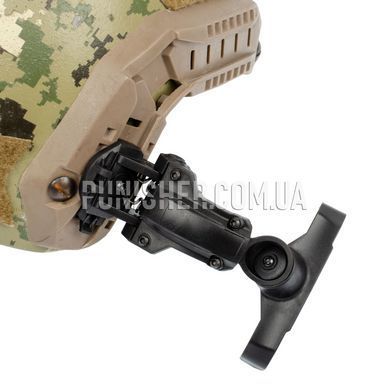 FMA Ops-Core AMP Headset Adapted for ARC Helmet Rails, Black, Headset, Ops-core, Helmet adapters