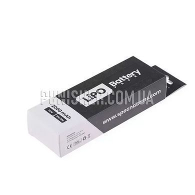 Аккумулятор Specna Arms LiPo 11.1V 2000 mAh 15/30C 3 модульный для страйкбола, Черный, Аккумулятор