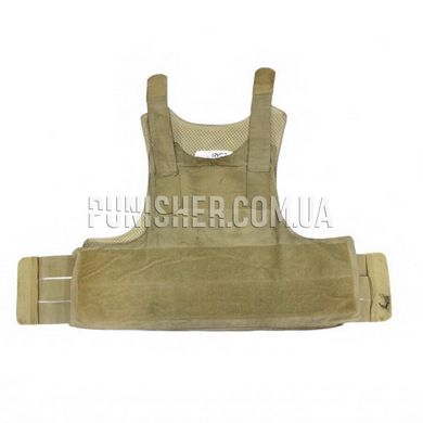 PACA (Protective Apparel Corporation of America) Vest Soft Armor Carrier (Used), Tan