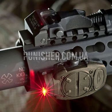 Princeton Tec Switch Rail MPLS Weapon Mounted Tactical Light, Tan, Flashlight, IR, Red, 10