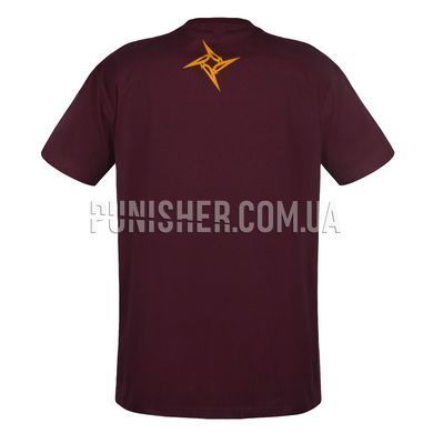 Balak Wear Destroyer.Kill em all T-Shirt, Bordeaux, Small