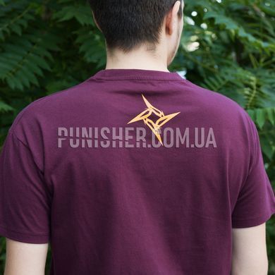 Balak Wear Destroyer.Kill em all T-Shirt, Bordeaux, Small