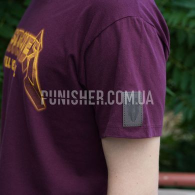 Balak Wear Destroyer.Kill em all T-Shirt, Bordeaux, Small