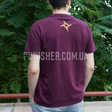 Balak Wear Destroyer.Kill em all T-Shirt, Bordeaux, Small
