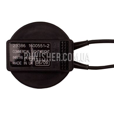 Thales Lightweight MBITR Headset for Motorola DP, Black