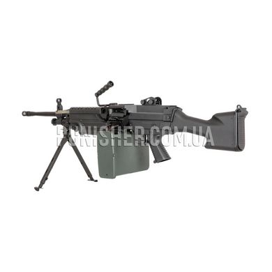 Пулемет Specna Arms SA-249 MK2 Machine Gun Replica, Черный, M249, AEP, Нет