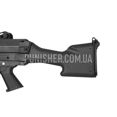 Пулемет Specna Arms SA-249 MK2 Machine Gun Replica, Черный, M249, AEP, Нет