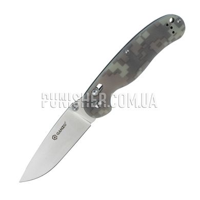 Ganzo G727M Folding Knife, Camouflage, Knife, Folding, Smooth