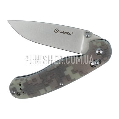 Нож складной Ganzo G727M, Camouflage, Нож, Складной, Гладкая