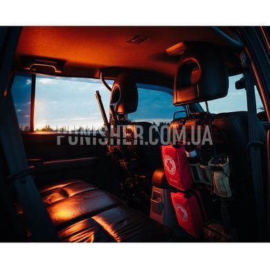 Панель автомобільна Molle "Зброя АК", Чорний, Панель автомобільна