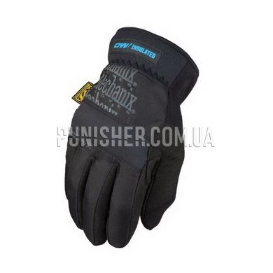 Mechanix Fastfit Insulated Gloves, Black, Small