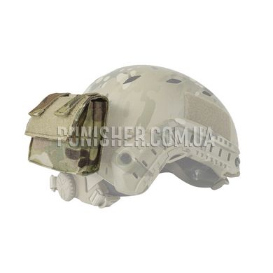 Подсумок Emerson Cover Removable Rear Pouch на шлем, Multicam, Подсумок для батарейного блока