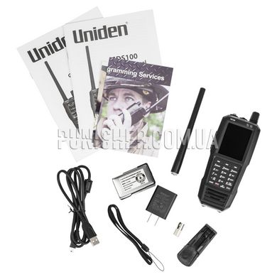 Uniden SDS100 True I/Q Scanner, Black, Scanner, 25-512, 758-824, 849-867, 894-960, 1240-1300