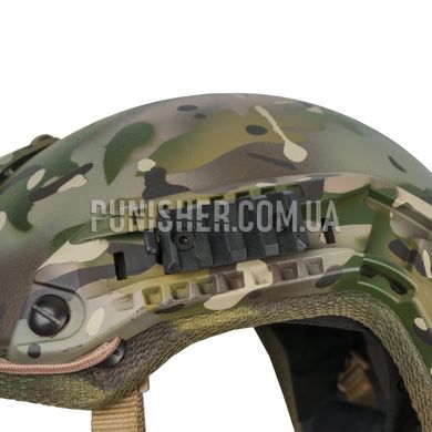 British Army Kevlar MK 7 Helmet visualized for Ops-Core, Multicam, Small