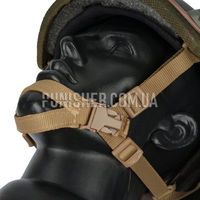 Шолом British Army Kevlar MK 7 візуалізований під Ops-Core, Multicam, Small