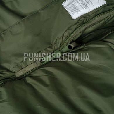 British Army Midweight Sleeping Bag, Olive, Sleeping bag, Large