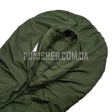 British Army Midweight Sleeping Bag, Olive, Sleeping bag, Large