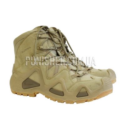 Lowa Zephyr MID TF Tactical Boots, Tan, 11 R (US), Summer, Demi-season