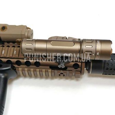 WADSN WMX200 Tactical Weapon Light, DE, White, IR, Flashlight