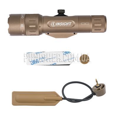 WADSN WMX200 Tactical Weapon Light, DE, White, IR, Flashlight
