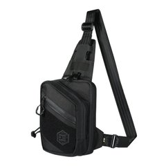 M-Tac Sling Pistol Bag Elite Hex with Velcro, Black