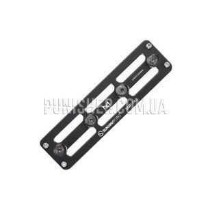 Sunwayfoto SMP-140 M-Lok Quick Release Plate, Black, Plat
