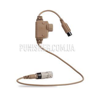 Кнопка FMA Headset RAC PTT 5 pin, DE, NATO (PRC/MBITR)