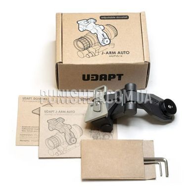 Адаптер J-Arm UDAPT для PVS-14 с функцией автоотключения, Черный