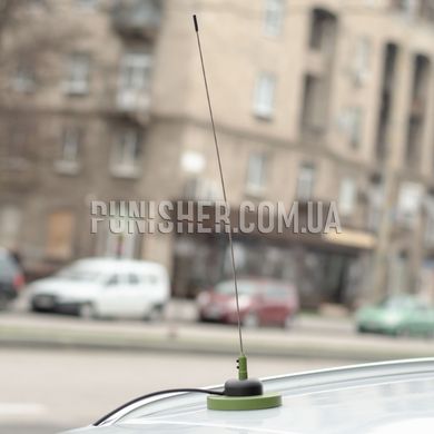 Car Antenna Universal Magnetic VHF 136-174MHz, Olive, Radio, Antenna, Motorola DM