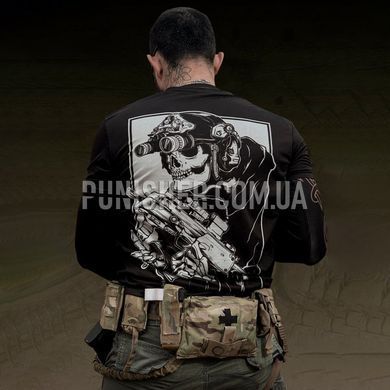 Dead Souls Group Skull T-shirt Black, Black, Small