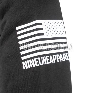 Nine Line Apparel Tig Double Tap Full-Zip Hoodie, Black, Small