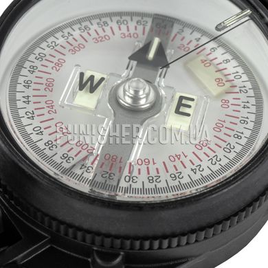 Cammenga 3H Tritium Lensatic Compass Blister pack, Black, Aluminum, Tritium